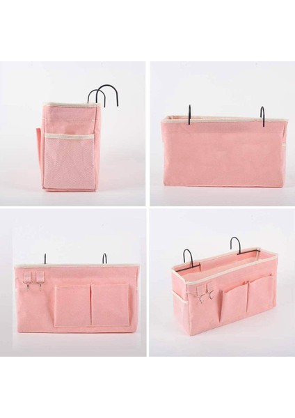 Ranza Hastane Yatakları Yurt Bebek Odası Için 2 Paket Başucu / Başucu Asılı Saklama Çantası Organize Dergisi (Pembe) (Yurt Dışından) fiyatları