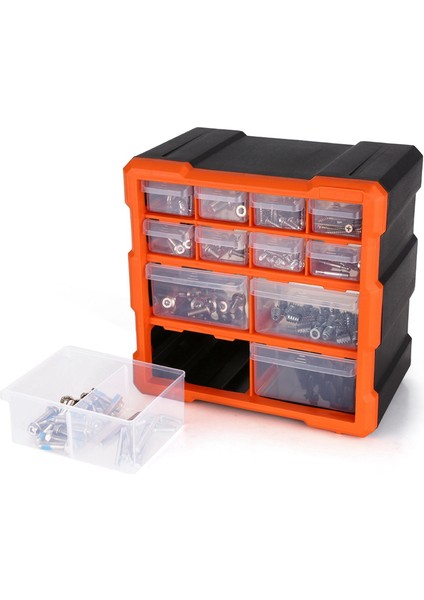 2x Çekmece Pp + Ps Saklama Kutusu Çoklu Bölmeli Yuvası Donanım Kutusu Organizatör Zanaat Dolabı Araçları Konteyner (Yurt Dışından) modelleri