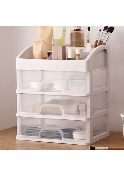 Makyaj Organizatör Çekmeceler Kozmetik Saklama Kutusu Takı Konteyner Makyaj Çantası Makyaj Fırça Tutucu Ev Saklama Kutusu Organizatör (Yurt Dışından) fırsatları