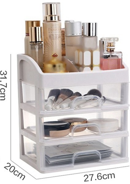 Makyaj Organizatör Çekmeceler Kozmetik Saklama Kutusu Takı Konteyner Makyaj Çantası Makyaj Fırça Tutucu Ev Saklama Kutusu Organizatör (Yurt Dışından) indirimleri