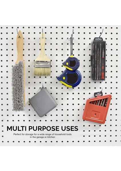 100 Adet 6-Inç Kancalar Metal Raf Kancaları ve Organizatör Çeşitleri Garaj Depolama Organizatör (Yurt Dışından) fırsatları