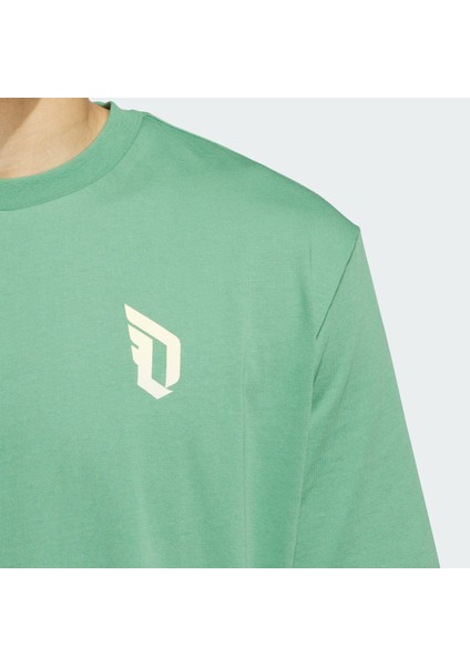 Performance IY3728 Damian Lillard Foundation Tişört fırsatları