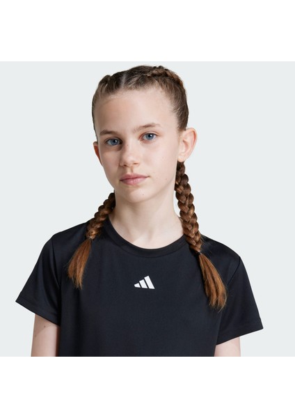 Performance IV9592 Train Essentials Regular Fit Logo Training Tee Kids fırsatları