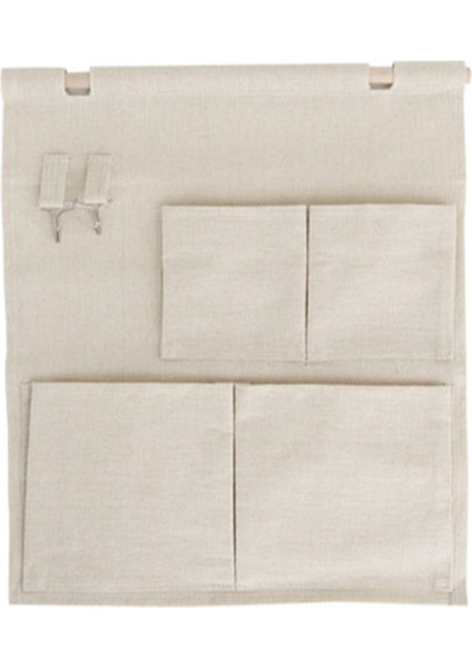 Duvar Kapı Dolap Pencere Asılı Çok Amaçlı Organizatör Çanta-4 Cep (Yurt Dışından)