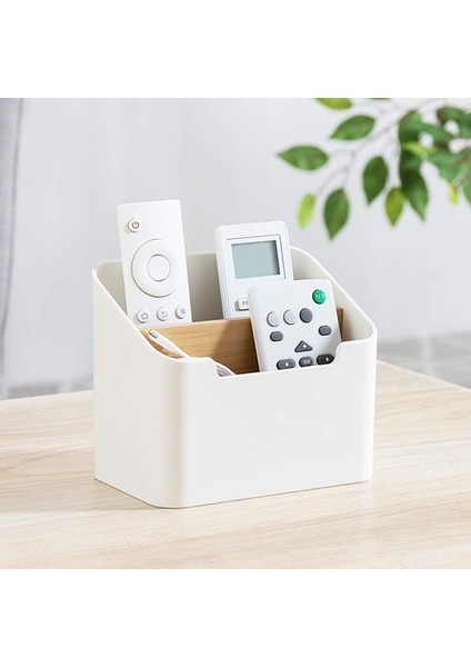Masa Için Uzaktan Kumanda Tutucu Masa Depolama Organizatör Kutusu Konteyner (Yurt Dışından) indirimleri