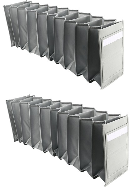 2x Şapka Rafı 10 Raf Askılı Klozet Şapka Organizatörü Şapka Depolama Için, Kapaklarınızı Koruyun ve Onları Mükemmel Durumda Tutun (Yurt Dışından)