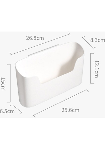 2 Adet Duvara Monte Saklama Kutusu Uzaktan Kumanda Organizatör Mutfak Dolabı Kapı Saklama Kutusu Banyo Depolama Rafı (Yurt Dışından) fiyatları