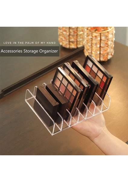 6 Adet Akrilik Göz Farı Paleti Makyaj Organizatör, 7 Hücreli Kozmetik Depolama, Kozmetik Için Aksesuar Depolama Organizatör (Yurt Dışından) fiyatları