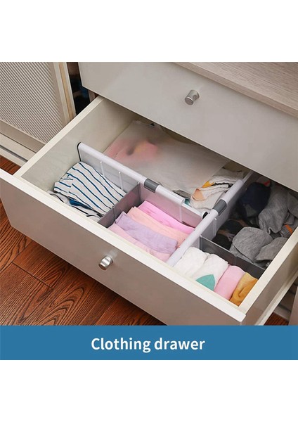 Ayarlanabilir Çekmece Bölücüler Organizatörler - Mutfak, Şifonyer, Yatak Odası Için Genişletilebilir Çekmece Düzenleme Ayırıcıları, 9'lu Paket (Yurt Dışından) fiyatları