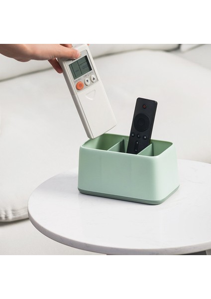 2 Adet Masaüstü Saklama Kutusu Kalemlik Uzaktan Kumanda Konteyner Fonksiyonel Organizatör Mutfak Banyo Organizatör (Yurt Dışından) fırsatları