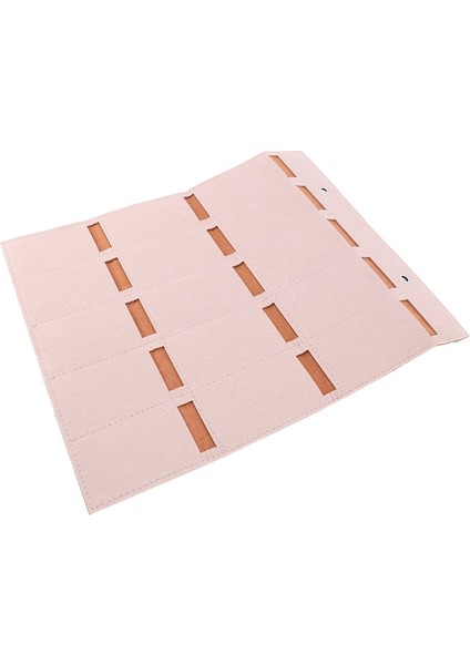 3x Gles Organizer 15 Yuvalı Gözlük Tutucu Bej+Kahverengi (Yurt Dışından) fırsatları