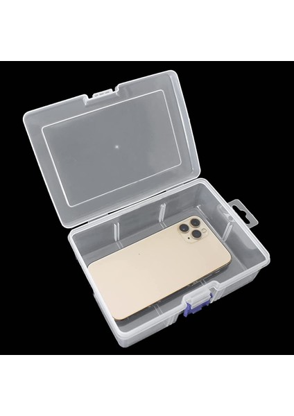 6 Adet Şeffaf Plastik Organizatör Kutusu, Kaplar Saklama Kutusu Takı Yapımı ve Dikiş El Sanatları Için Geçmeli Kapatma Mandalı ile (Yurt Dışından) fiyatları