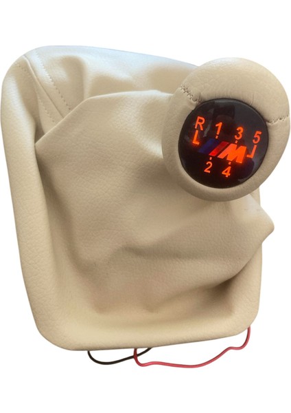 BMW E36 M-Power Bej Deri (Suni) Işıklı Vites Topuzu 5 Ileri Manuel M Iıım fiyatları