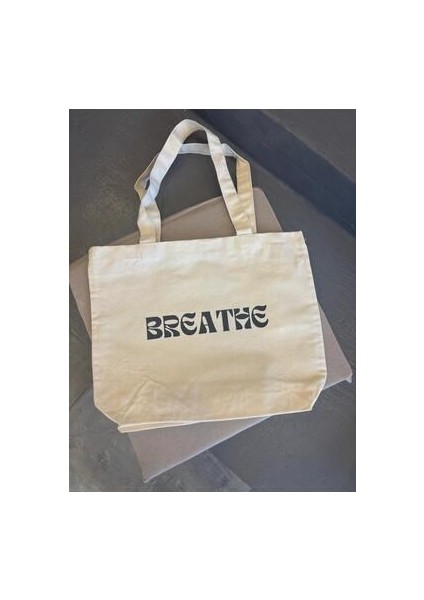 Kanvas Bez Çanta - Breathe - 320 gr - %100 Pamuk - Büyük Boy fiyatları