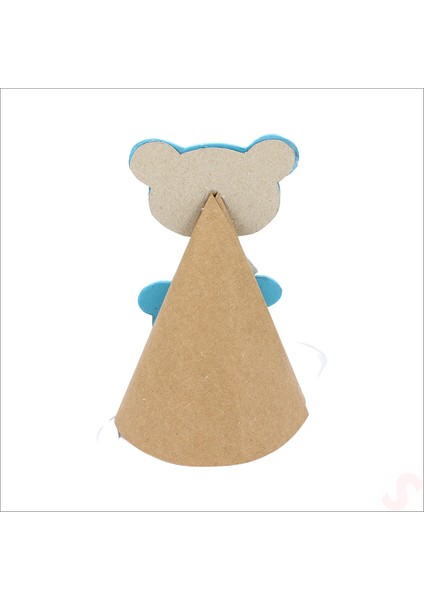 1/2 Yarım Yaş Kraft Külah Şapka - Mavi fırsatları