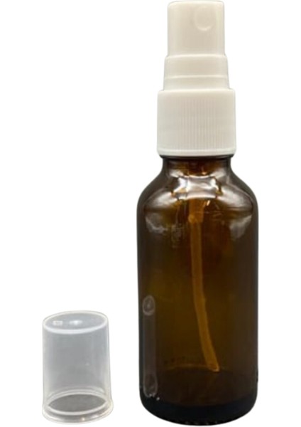 Lugol (Iyot) Sprey Kullanımı Için Cam Şişe ve Sprey Başlık Takımı