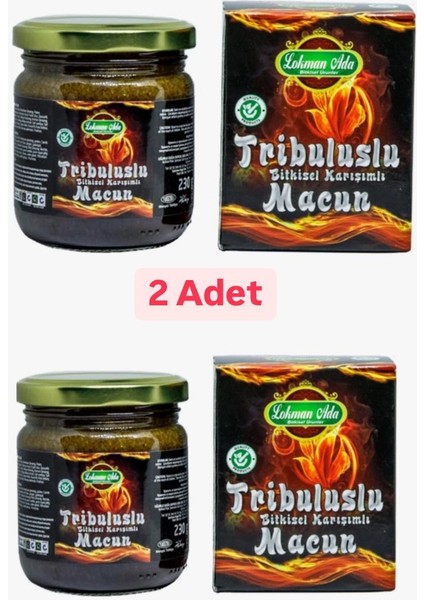 Lokman Ada Tribuluslu Bitkisel Karışımlı Macun 2X230GR