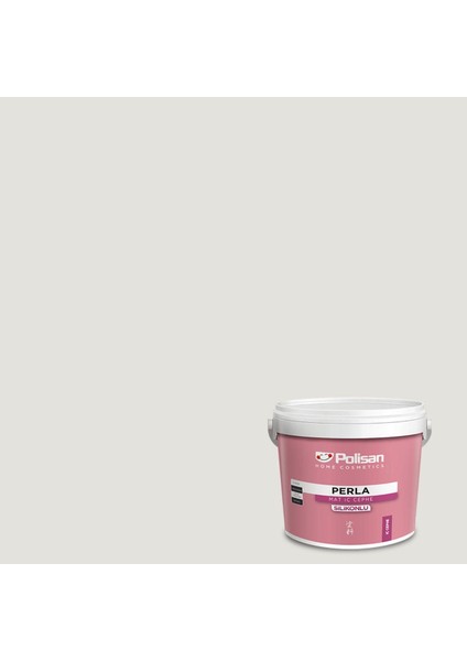 Perla Silikonlu Mat Sakız Beyazı - 7,5 L fiyatları