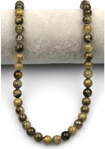 Yeşil Turmalin Doğaltaş Dizi 8 mm Küre Kesim fiyatları