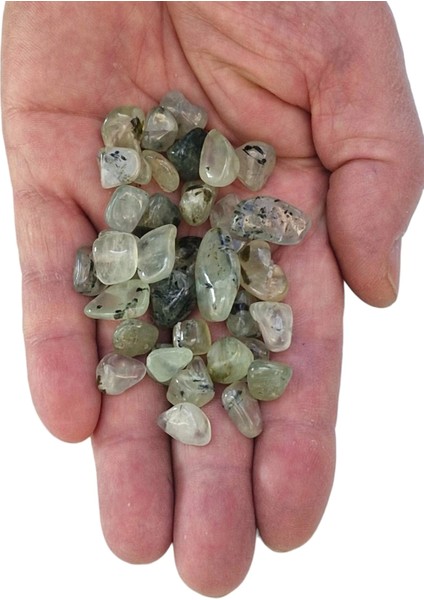 50 Gram Prehnit Tamburlu Küçük Parçalar 209-8