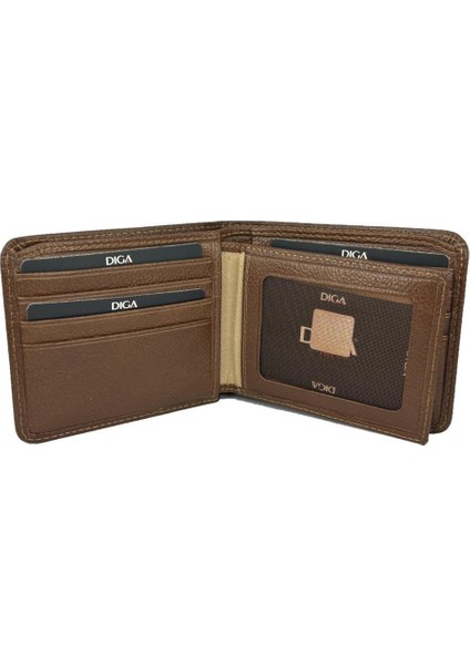 Diga 880 Deri Kartlık Cüzdan Taba