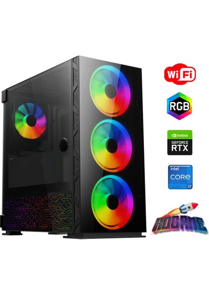 I7 13700F 32GB Ddr4 1tb M2 12GB RTX3060 Oyun Bilgisayarı