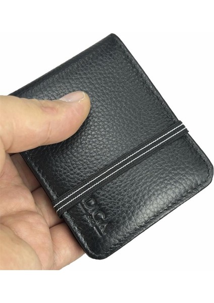Diga 794 Deri Lastikli Kartlık Cüzdan Siyah modelleri