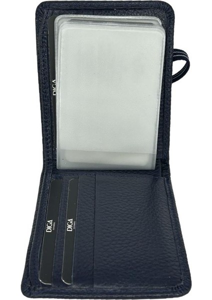 Diga 794 Deri Lastikli Kartlık Cüzdan Lacivert indirimleri
