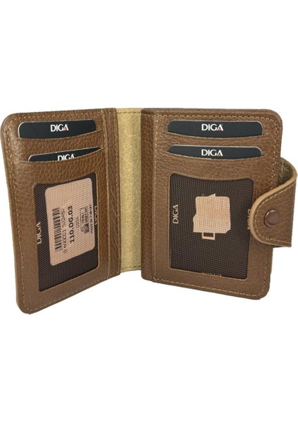 Diga 110 Deri Kartlık Cüzdan Taba