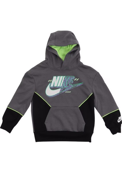 Nsw Digital Escape Ft Erkek Çocuk Kapüşonlu Sweatshirt - 86J816