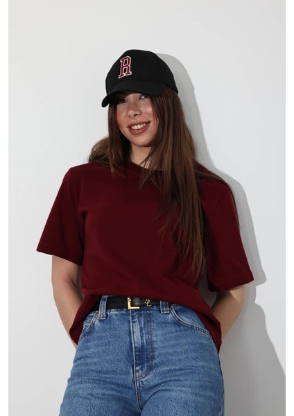 Bordo Basic Tişört