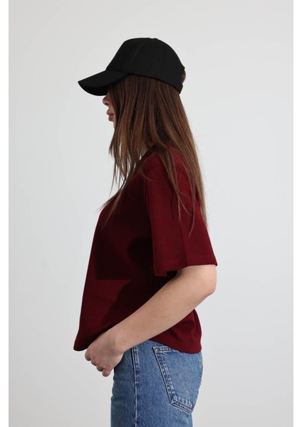Bordo Basic Tişört