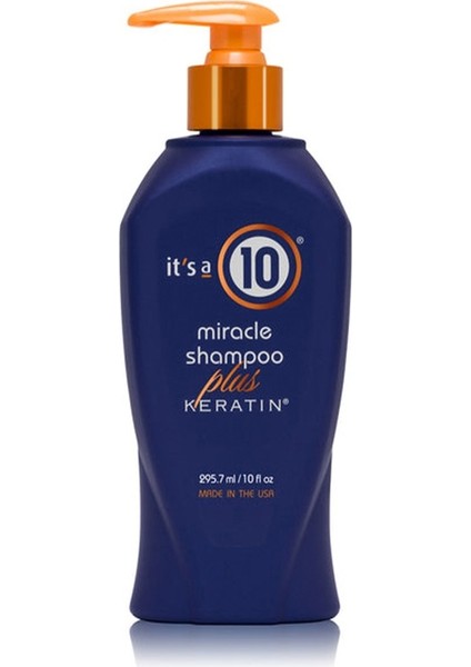 Miracle Shampoo Plus Keratın 295.7 ml