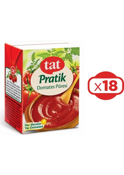 Domates Püresi 200 ml x 18 Adet