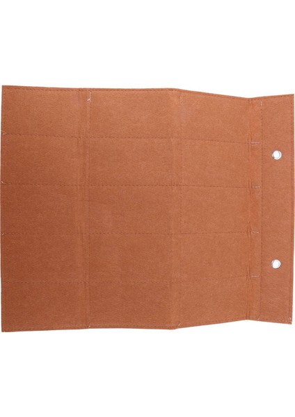 3x Gözlük Organizatör Güneş Gözlüğü Organizatör Depolama Asılı Çanta Güneş Gözlüğü Ekran 15 Yuvası Gözlük Tutucu Bej + Kahverengi (Yurt Dışından) indirimleri