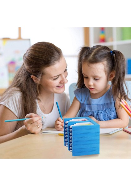 2x 16 Yuvalı Tepsi Düzenleyici Aksesuarları Tepsi Alet Setleri Organizatör Mavi (Yurt Dışından) fiyatları