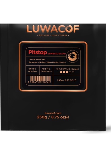 Pitstop Espresso Blend Kahve 250 gr