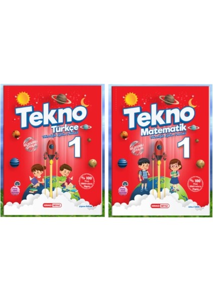(Sınıf: 1 / Dönem: 2) Türkçe / Matematik 2'li Set