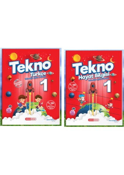 (Sınıf: 1 / Dönem: 2) Türkçe / Hayat Bilgisi 2'li Set