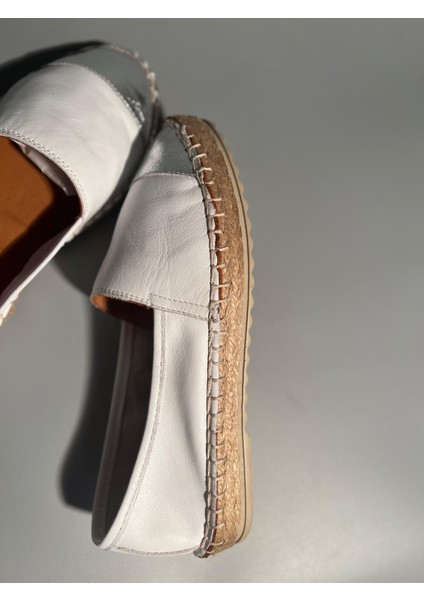 Noble Shoes Hakiki Deri Espadril Babet indirimleri