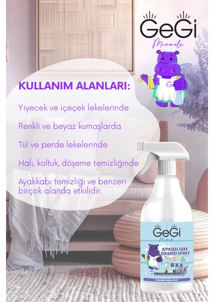 Bitkisel Bebek Lekelere Karşı Yüzey, Oyuncak Temizleyici Çok Amaçlı Vegan Sprey indirimleri