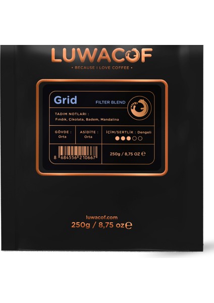 Grid Filter Blend Kahve 250 gr
