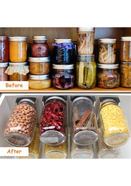 Gıda Depolama A Için Mason Kavanoz Organizatör Tutucu Raf (Yurt Dışından) fiyatları