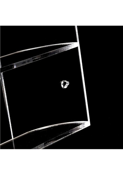 4x Şeffaf Akrilik Uzaktan Kumanda Tutucu Duvara Montaj Medya Organizatör Saklama Kutusu (Üç Bölme) (Yurt Dışından) fırsatları