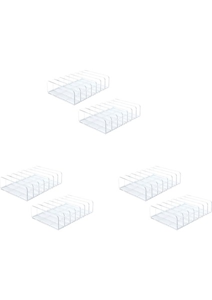 6 Adet Akrilik Göz Farı Paleti Makyaj Organizatör, 7 Hücreli Kozmetik Depolama, Kozmetik Için Aksesuar Depolama Organizatör (Yurt Dışından)