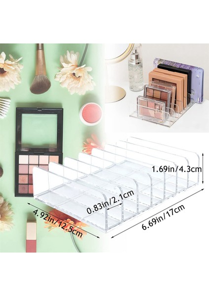 6 Adet Akrilik Göz Farı Paleti Makyaj Organizatör, 7 Hücreli Kozmetik Depolama, Kozmetik Için Aksesuar Depolama Organizatör (Yurt Dışından) indirimleri