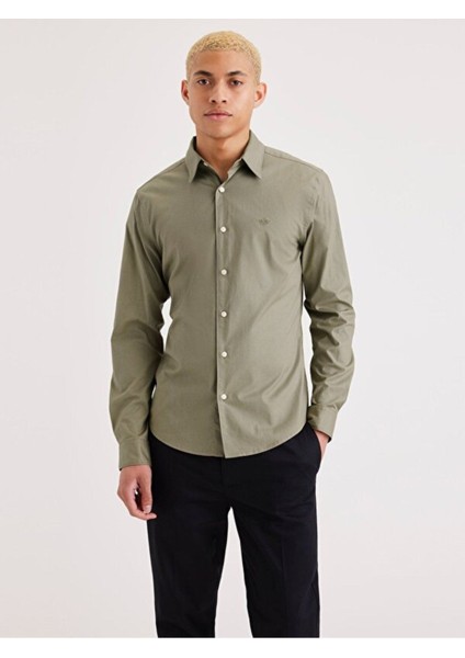 Dockers Minimalist Uzun Kol Erkek Gömleği - Günlük & İş
