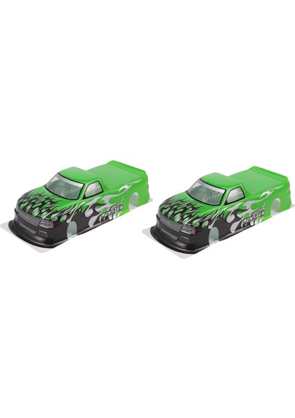 1/10 Rc Araba Için T-10 Pvc Boyalı Gövde Kabuğu 1/10 Rc Araba, Yeşil (Yurt Dışından)