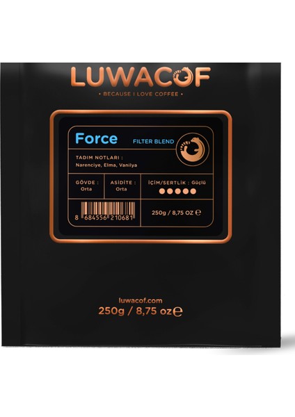 Force Filter Blend Kahve 250 gr