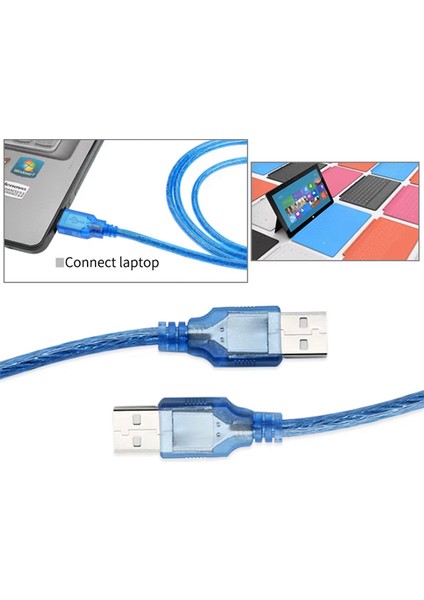 USB To USB Kablo 300CM Laptop Soğutucu Kablosu